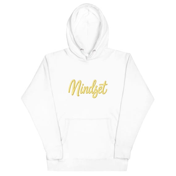 Unisex Hoodie, Gift for her, Gift for him, Hoodie Gift, Mindset Hoodie