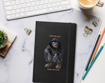 Hardcover gebundenes Notizbuch (Snake)