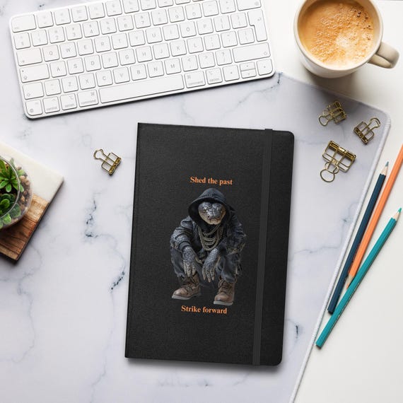 Hardcover bound notebook (Snake)