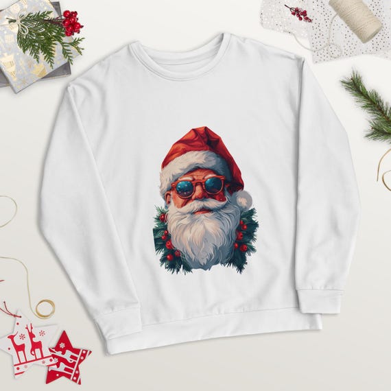 Unisex Sweatshirt, Ugly sweater, Santa Sweater, Gift for her, Gift for him