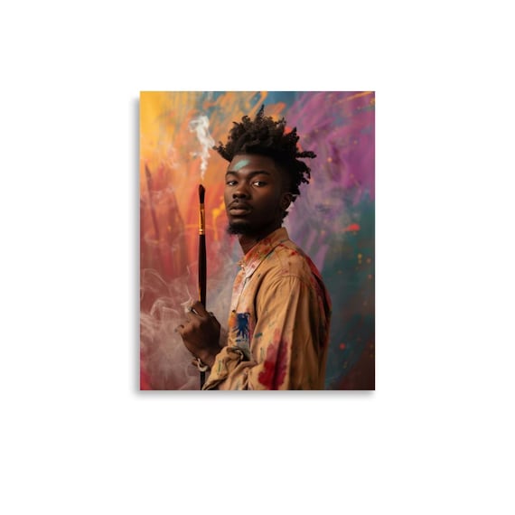 Black Art: Poster Print (The Painter 1)