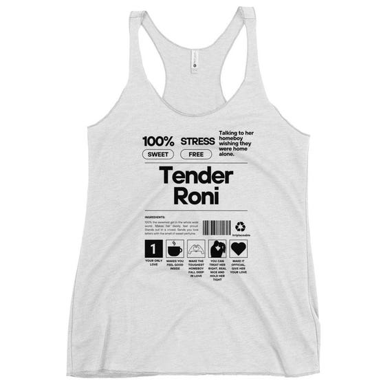 Women's Racerback Tank (TENDER RONI)