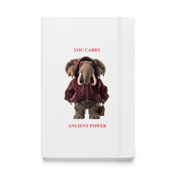 Hardcover bound notebook (MAMMOTH CALF)