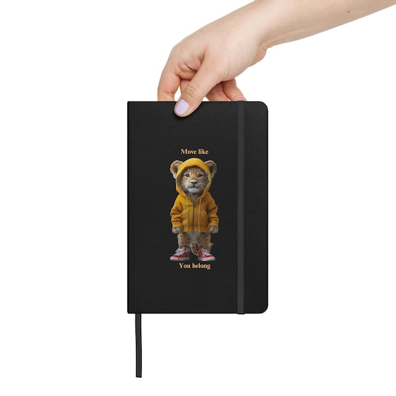 Hardcover bound notebook (Lion Cub)