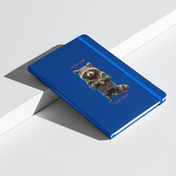 Hardcover bound notebook (RACOON)