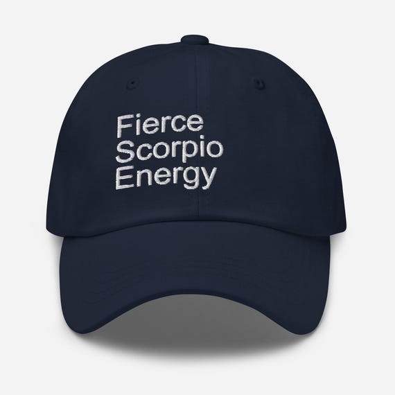 Dad hat (Fierce Scorpio Energy)