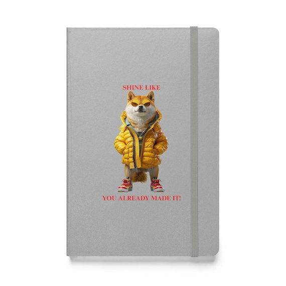 Hardcover bound notebook (Inu Dog)
