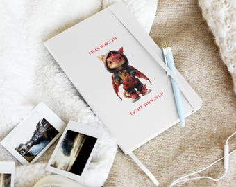Hardcover bound notebook (BABY DRAGON)