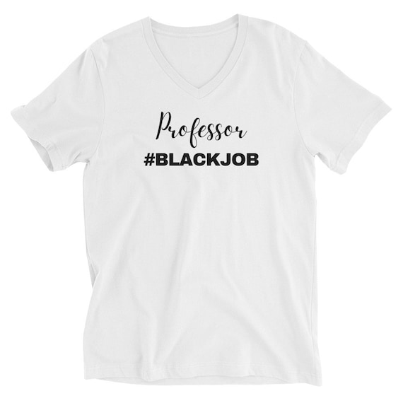 Unisex Short Sleeve V-Neck T-Shirt (Professor)