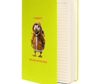 Hardcover bound notebook (PUFFIN)