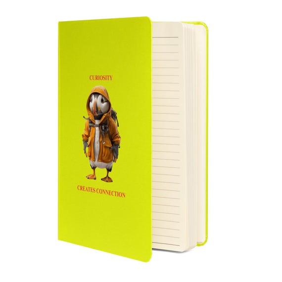 Hardcover bound notebook (PUFFIN)