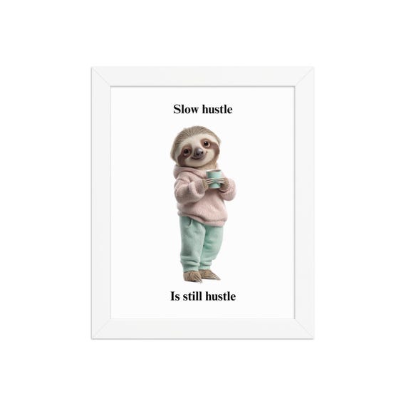 Framed poster (Sloth)