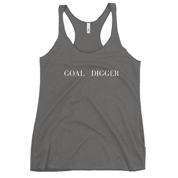Women's Racerback Tank (GOAL Digger)