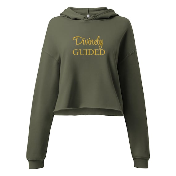 Crop Hoodie (Divinely GUIDED)