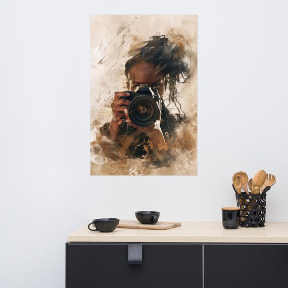 Black Art: Poster Print (The Photographer)