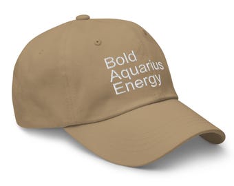 Dad hat (Bold Aquarius Energy)