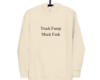 Moletom com capuz unissex (Truck Fump)