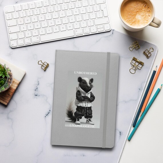 Hardcover bound notebook (SKUNK)