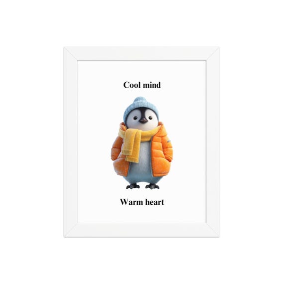 Framed poster (Penguin)
