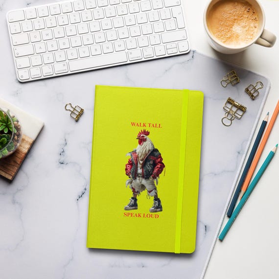 Hardcover bound notebook (ROOSTER)
