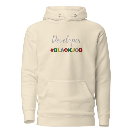 Unisex Hoodie (Developer Black Job)