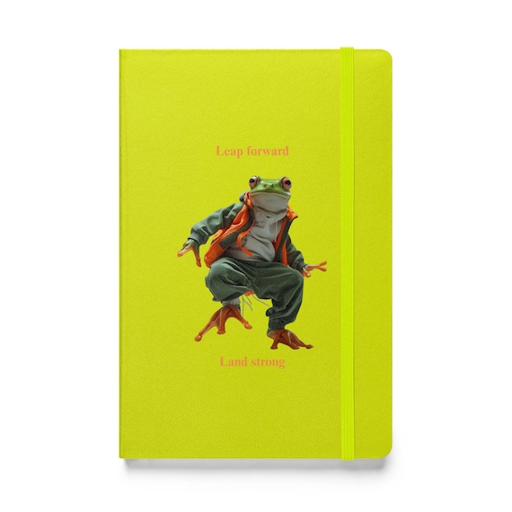 Hardcover bound notebook (Leap Frog)