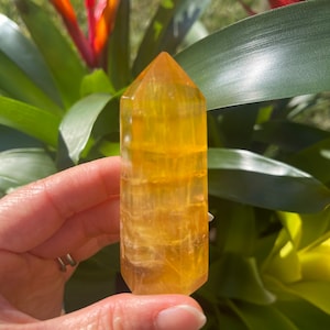 Yellow Fluorite Tower