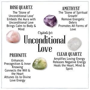 Crystals For Unconditional Love