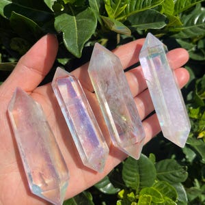 4 Angel Aura Quarz Punkte