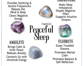 Crystals For Peaceful Sleep