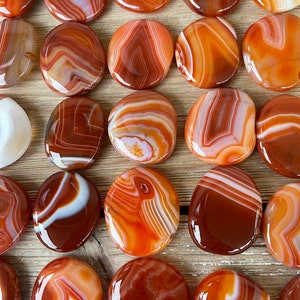 Carnelian Smooth Stones