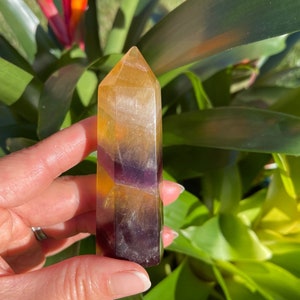 Yellow Fluorite Tower