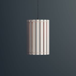 Wood Pendant Light / Modern light / Handmade Lamp / Ceiling Lamp/ Chandelier / Hanging Lights / Wood Lampshade / Lamp Shade/ Housewarming 21 image 1