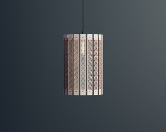 Wood Pendant Light / Modern light / Handmade Lamp / Ceiling Lamp/ Chandelier / Hanging Lights / Wood Lampshade / Lamp Shade/ Housewarming 24