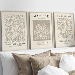 Neutrale Wanddrucke, 3er-Set, beige Wandkunst, moderne Kunst Poster, taupe Wanddrucke, creme Wandkunst, beige Wanddrucke, Wohnzimmer Kunst, bedruckbar