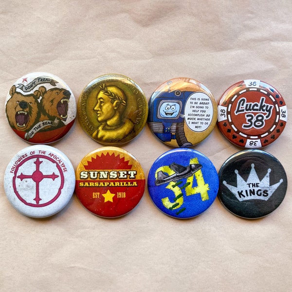 New Vegas 8 Button Set