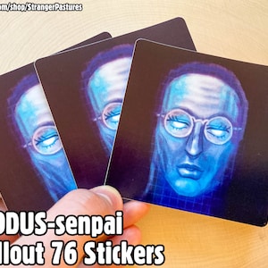 MODUS-senpai Fallout 76 inspirierte Vinyl-Aufkleber