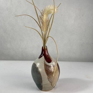 Glazed California Studio pottery stoneware vase