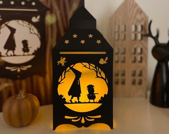 Over the Garden Wall Lantern Paper Craft | DIGITAL CUTTING FILES