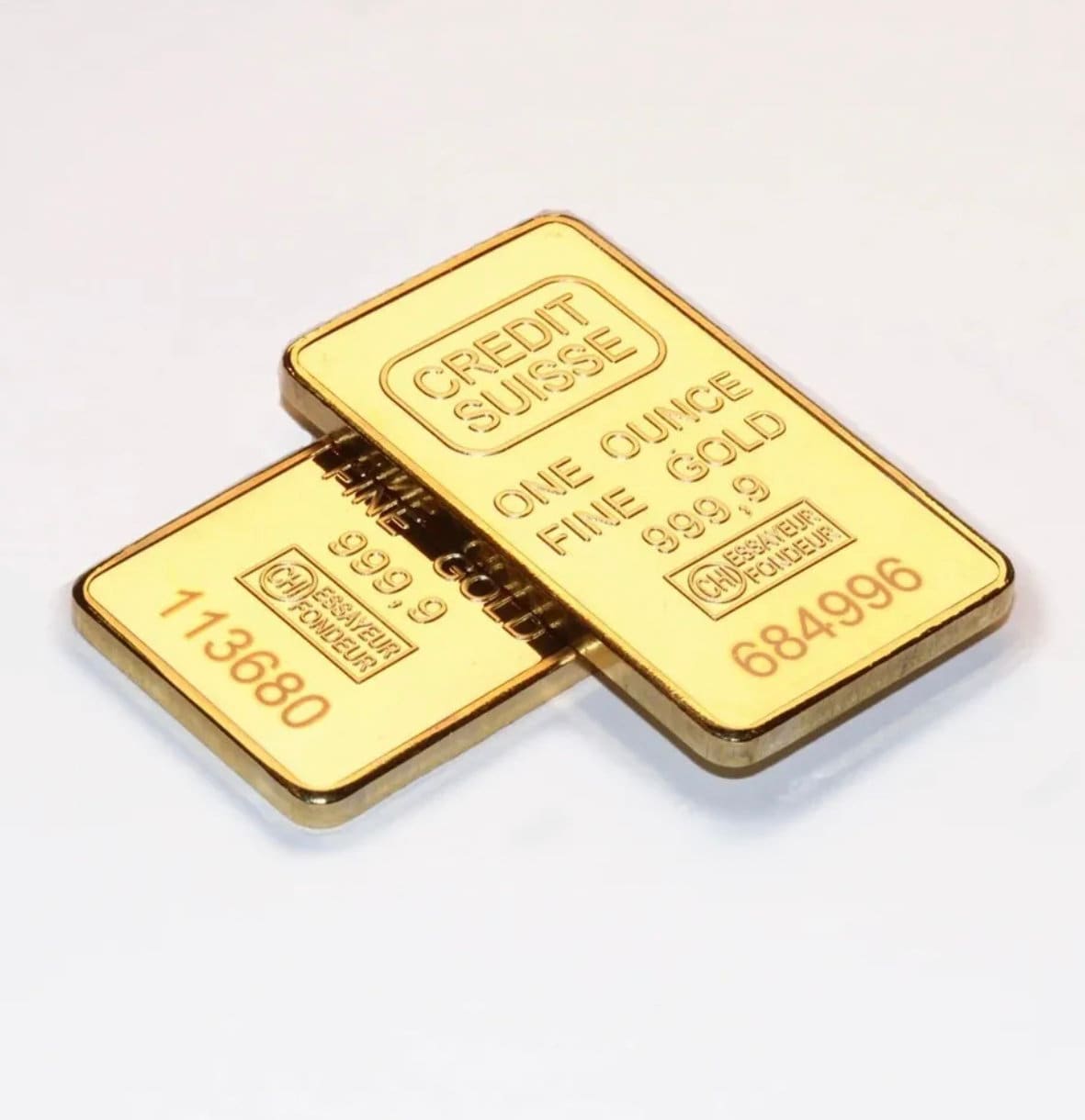 1oz Faux Gold Bars for Display and Collection Only Fake Gold Bars Etsy