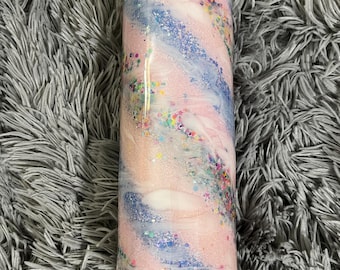 Glitter Milky Way pink Tumbler