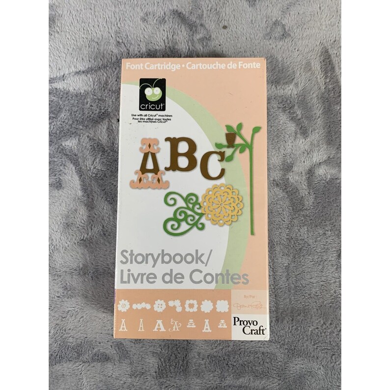 STORYBOOK Basics Cricut Cartridge Set Complete Link Status Etsy