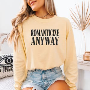 Romantasy Reader Long Sleeve Tee, Bookish Gift For Her, BookTok Beach Reader, Romance Reader Era, Fantasy Book Lover Comfort Colors 6014