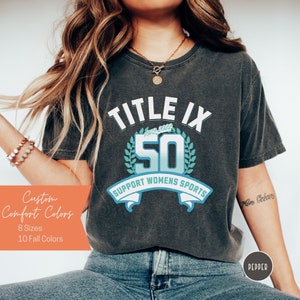 Title IX T-Shirt, Support Women&#39;s Sports Tee