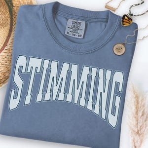 Stimming Shirt - Comfort Colors Autism Tee, Sensory Regulation T-Shirt, Neurodivergent Pride Shirt, Funny Autism Awareness Gift