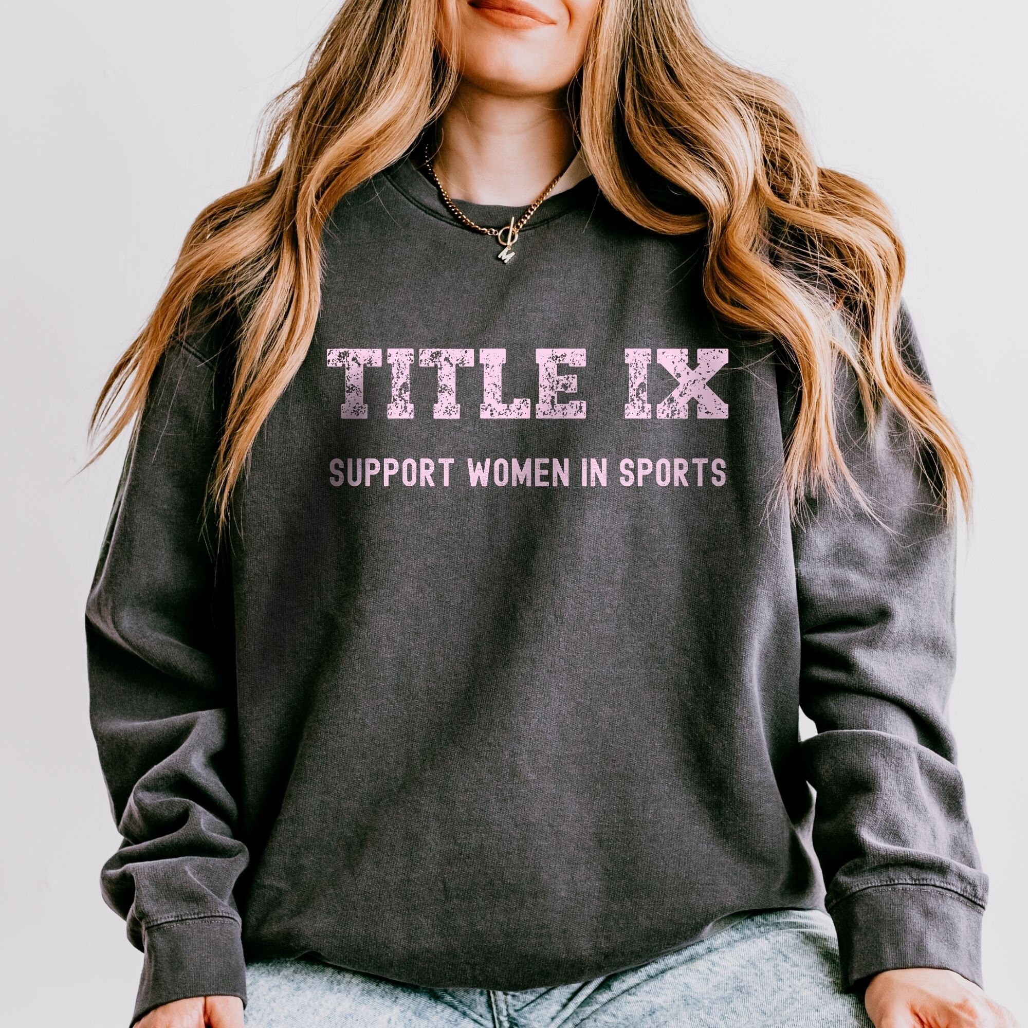 Everyone Watches Womens Sports Shirt Gildan 18000 Black Sweatshirt