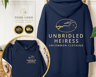 Custom Logo Gildan Hoodie: Personalized Employee Sweatshirt