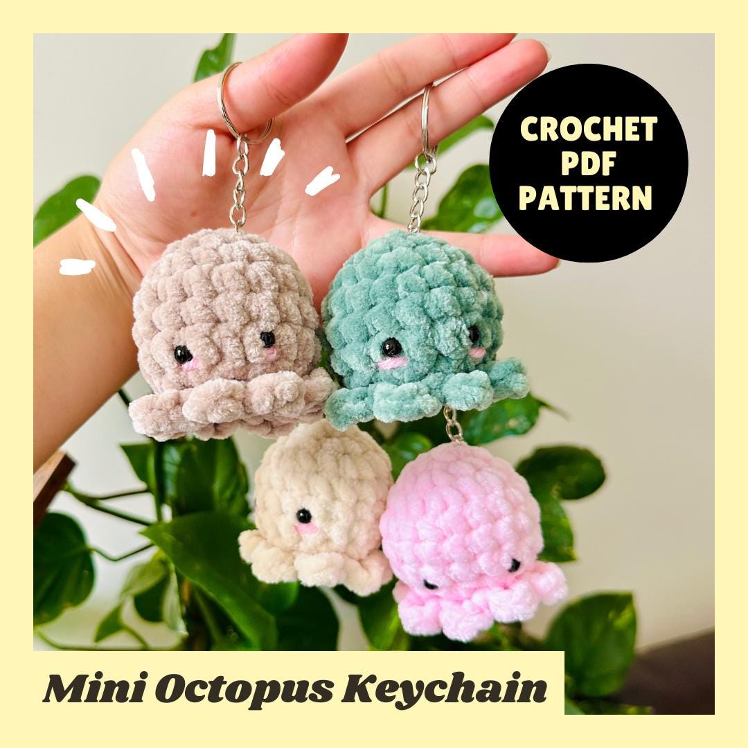 18 Mini Octopus Crochet Patterns: Delightful Projects for Crafty Sea Lovers 15 Crochet Mini Octopus Download Beginner Friendly