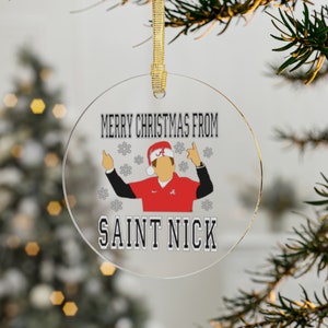 Saint Nick Saban Ornament