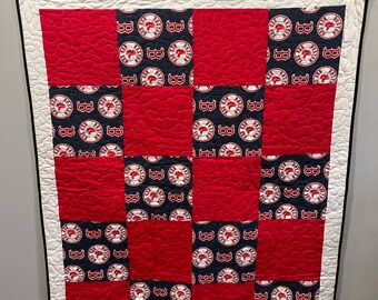 Boston Red Sox Quilt Etsy Canada